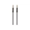 Gembird Cable CCAP-444-0.75M (conector jack macho - conector jack macho, 0,75 m, negro) cable de audio 3,5 mm negro (CCAP-444-0.75M)