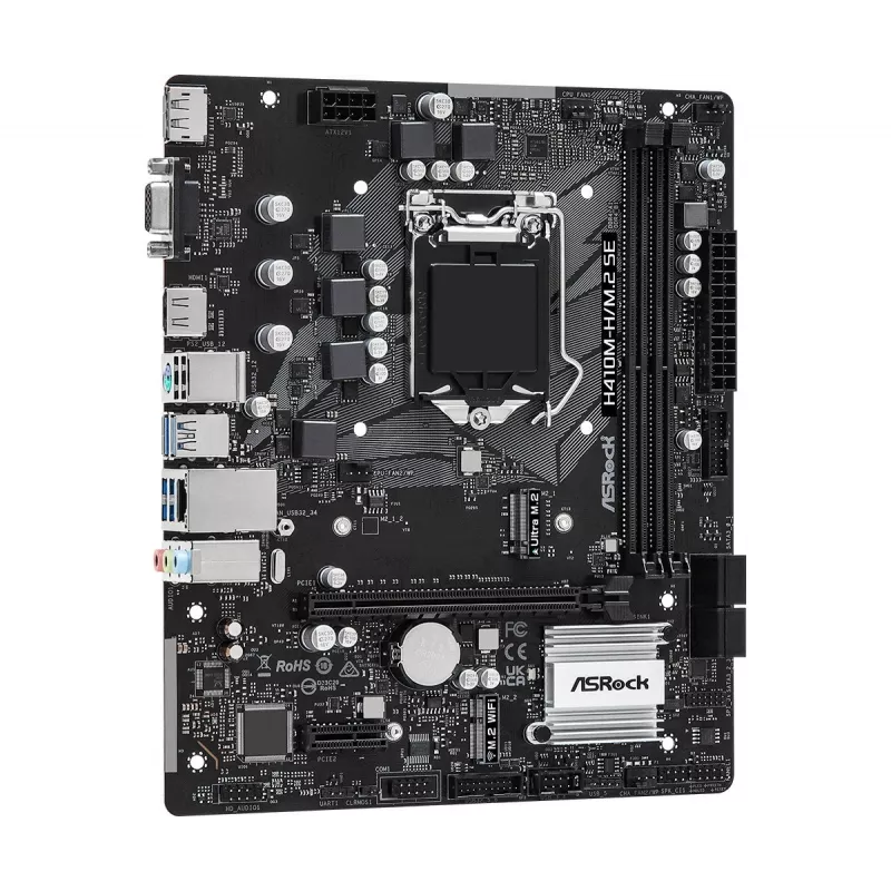 Placa base ASRock H410M-H/M.2 SE Intel H410 LGA 1200 micro ATX