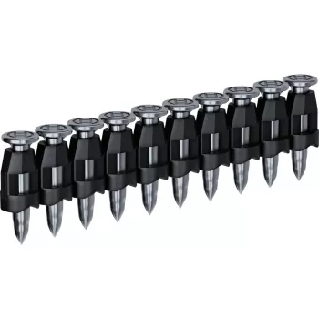 Clavos de tira Bosch cabeza redonda NM-19, clavos de acero de 19 mm para clavadora de hormigón a batería
