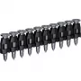 Clavos de tira Bosch cabeza redonda NM-19, clavos de acero de 19 mm para clavadora de hormigón a batería