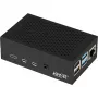 Carcasa de aluminio para Raspberry Pi 4 B de JYT, modelo RB-AlucaseP4+01B, acabado negro