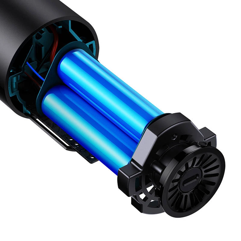 (Negro) Baseus A5 Aspirador para coche 16000pa 130W Aspirador para coche 7500mAh Aspirador doméstico