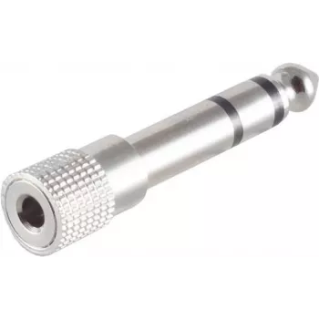 Adaptador de cable ShiverPeaks BS57070-M 6,3 mm 3,5 mm acero inoxidable
