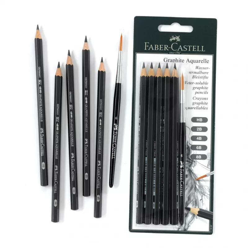 Lápiz de grafito Faber-Castell 117897 Multi 6 uds.