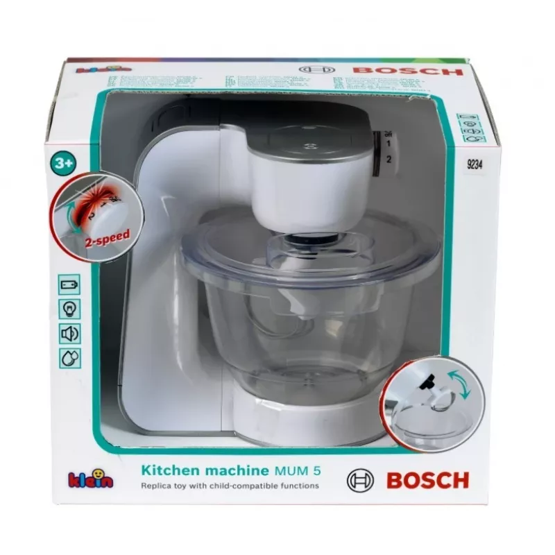 Robot de cocina de juguete KLEIN Bosch Silver 9234 — réplica de juguete de un electrodoméstico