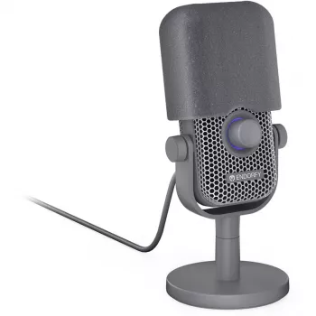 Micrófono ENDORFY Solum Voice S Alt Gray EY1B024 con conexión USB