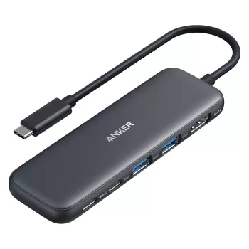Hub USB Anker 332 Gris USB Type-C 5000 Mbit/s HDMI USB 3.2