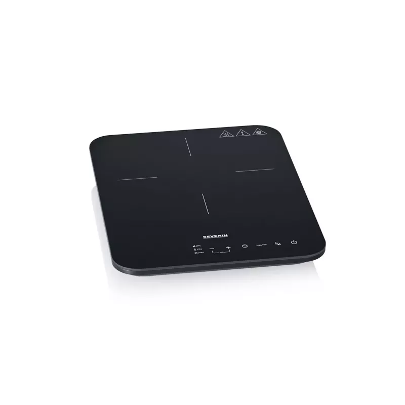 Placa de inducción SEVERIN KP 1032, 1 zona control táctil, 220 mm Ø, 2000 W, placa de cristal, de sobremesa