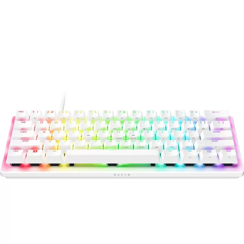 Razer Huntsman V3 Pro Mini - Blanco - Distribución alemana P - Teclado - óptico (RZ03-04992000-R3G1)