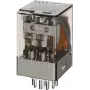 FINDER S.p.A. Relé industrial LED 11 polos 230VAC 3W para zócalo 90.73/112 60.13.8.230.0 (601382300050)