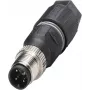 Phoenix Contact 1641785 conector de cable M12 negro - acero inoxidable (1641785)