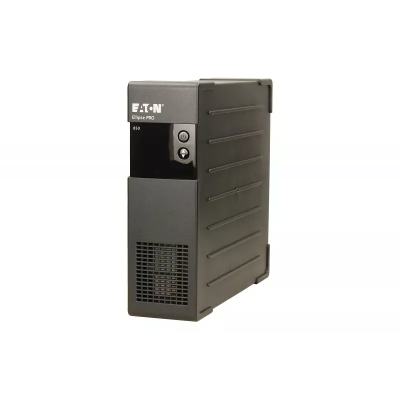 Sistema de alimentación ininterrumpida Eaton Ellipse PRO 850 FR, SAI Line-Interactive, 0,85 kVA (510 W), 4 tomas, LCD, torre