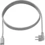 Cable de alimentación Bachmann 351.184 H05VV-F 3G0,75 mm², cable de conexión de red flexible, 3 hilos