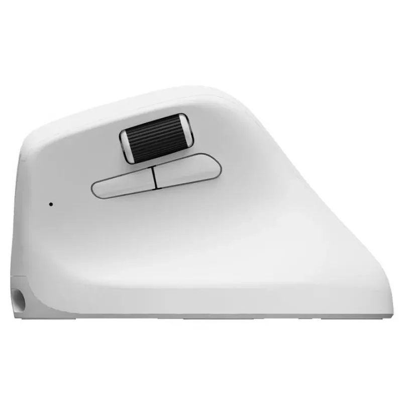 Ratón mecánico Keychron M5 8K blanco (M5-A24) con cable/inalámbrico, diseño compacto