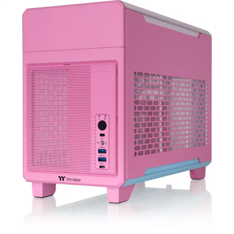 Caja de ordenador Thermaltake TR100 Bubble Pink ATX