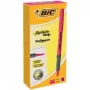 BIC rotulador fluorescente FLEX rosa, caja de 12 uds. 494879