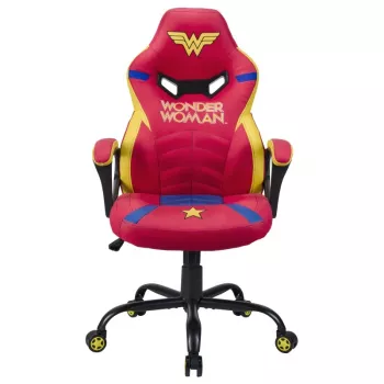 Silla gaming para PC Subsonic SA5573-W1 asiento acolchado azul rojo amarillo