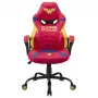Silla gaming para PC Subsonic SA5573-W1 asiento acolchado azul rojo amarillo