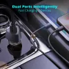 Cargador de coche Tellur FCC10 38W 6A PD20W QC3.0 – fuente de alimentación para vehículo USB-C y USB-A