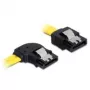 Cable SATA conector macho/conector macho DeLOCK 82825 0,5 m amarillo