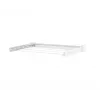 Estante de pared Leifheit Telegant 30 Protect Blanco, ancho 720 mm, profundidad 370 mm, tendedero de 3 m