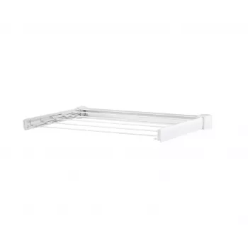 Estante de pared Leifheit Telegant 30 Protect Blanco, ancho 720 mm, profundidad 370 mm, tendedero de 3 m