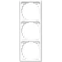 JUNG CD583KWW placa mural/tapa de interruptor blanco (CD583KWW)