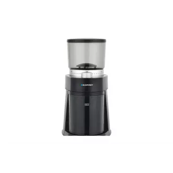Molino de café con sistema de impacto BLAUPUNKT FCM501 — 250 g de granos, 180 g de café molido, 120 W, plata