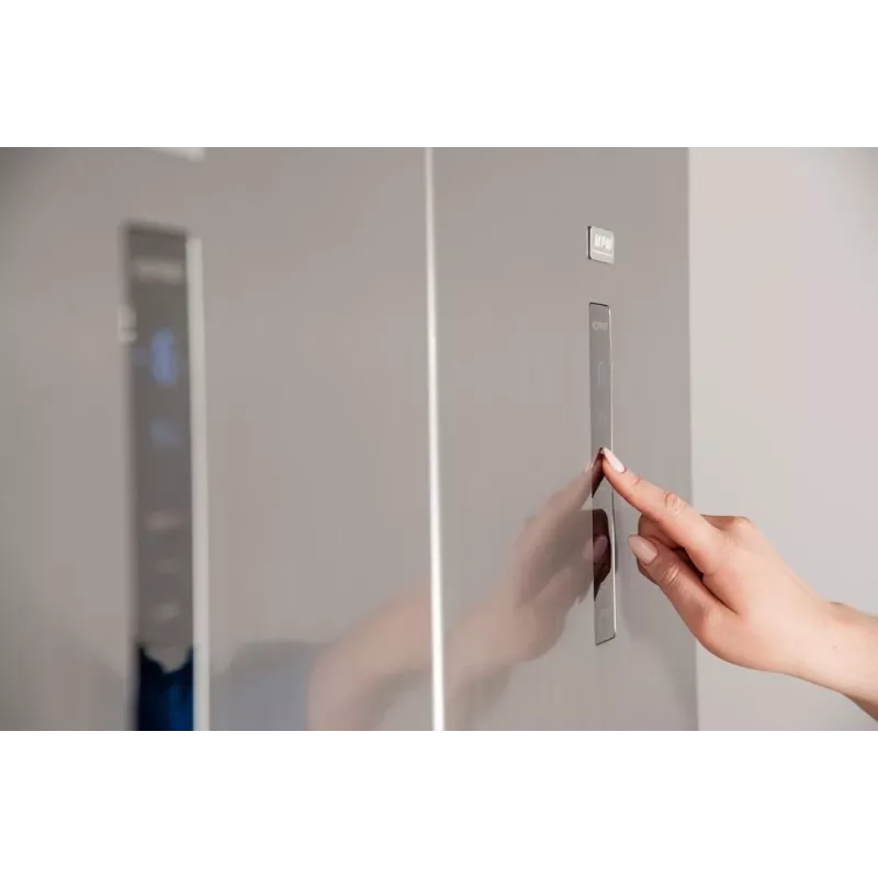 Frigorífico independiente MPM MPM-387-CJF-22, 359 L No Frost, acero inoxidable, 1850×600×700 mm