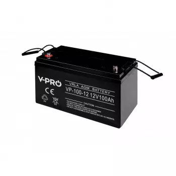 Batería Volt Polska VPRO 12V 100Ah AGM VRLA 6AKUAGM100