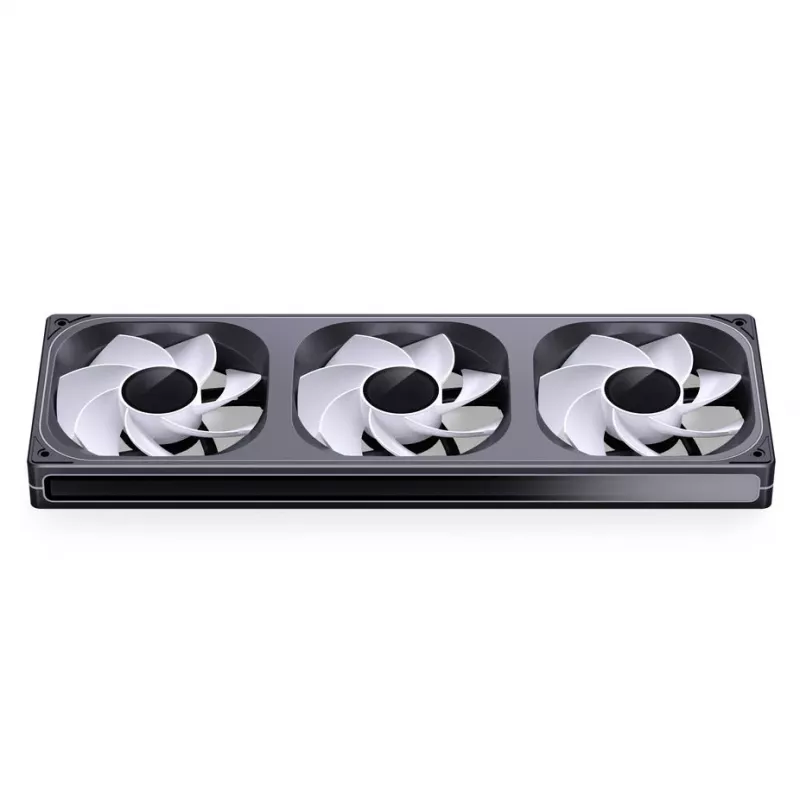 Ventilador de radiador de refrigeración Jonsbo ZB-360 Reverse Blade PWM ARGB 360mm negro