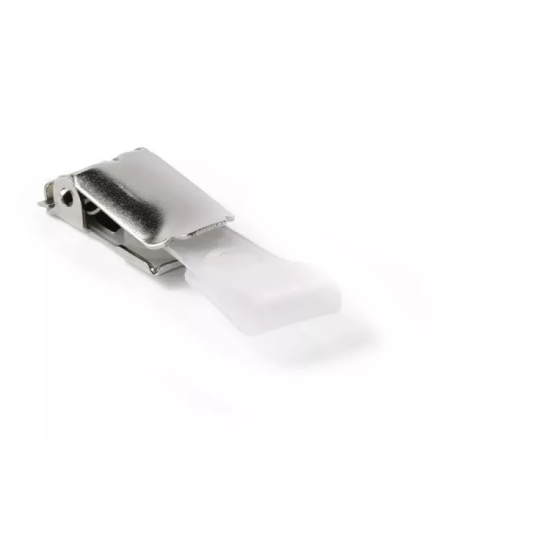 Clip DURABLE para placas de identificación y portatarjetas ID 1 bolsa de 25 uds. 810326