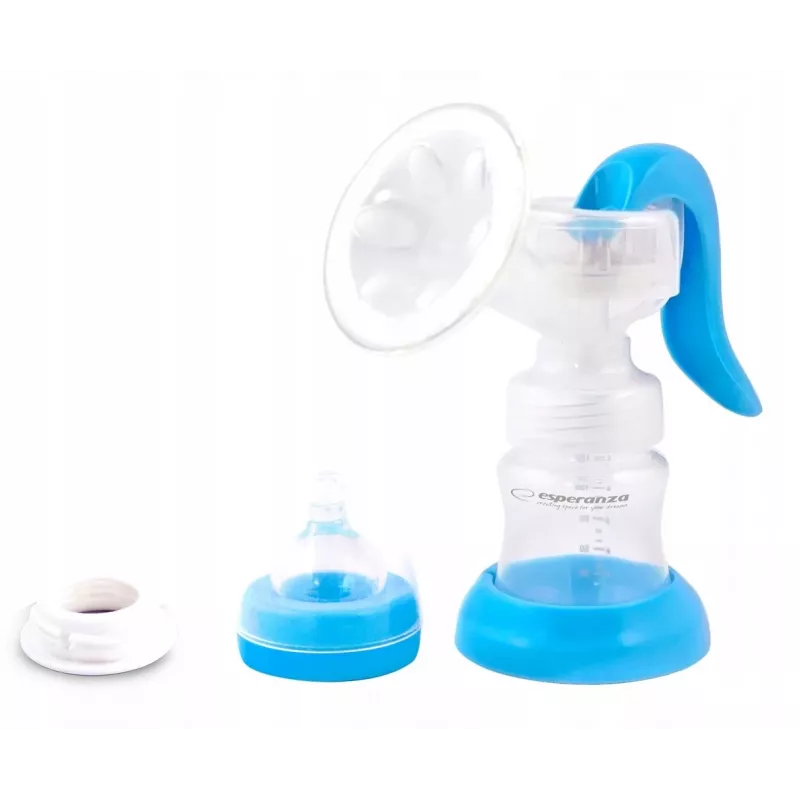 Esperanza BEBITA ECM001B Sacaleches eléctrico, 150 ml, azul