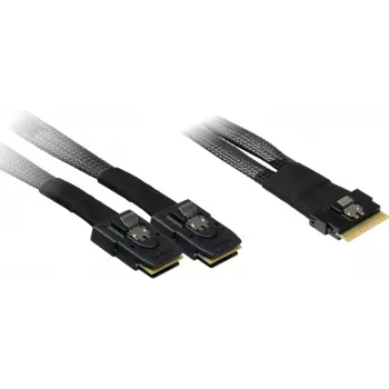 Cable SAS Inter-Tech 88885641 negro transmisión de datos de alta calidad