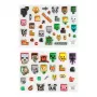 Paladone Minecraft Puffy Gadget Decals PP13218MCF — pegatinas decorativas Puffy para dispositivos