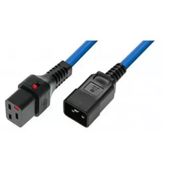Cable de alimentación MicroConnect PC1376, 3 m, conector hembra C19 a conector hembra C20, H05VV-F, 250 V 10 A