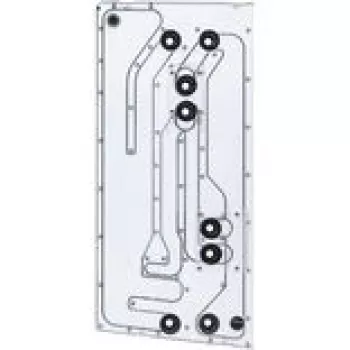 Distroplate con racores EZ-Fittings PHANTEKS Glacier