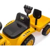 CAT Vehículo Tractor con remolque amarillo para montar