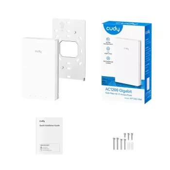 Cudy Wall Access Point AC1200 Gigabit, Punto de acceso