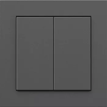 Interruptor de luz inalámbrico Senic Friends of Hue antracita 81x81x17 mm