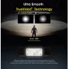 Linterna frontal Nitecore NU50 negra amarilla LED impermeable antichoque