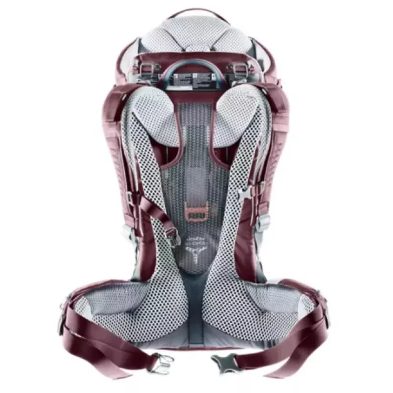 Mochila portabebés Deuter Kid Comfort poliamida rojo