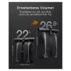 inateck Mochila para portátil 15,6 BP01009 negra 22-26,8 L