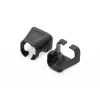 DIGITUS - Clips para cables con codificación por colores - para cables de parcheo - negro (paquete de 100) (A-CC-BL)