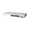 Switch gestionado L2 Gigabit Ethernet Cisco CBS220-24T-4G — 24x 10/100/1000 RJ-45, 4x SFP, 1U, 56 Gbit/s