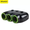 Adaptador de mechero de coche Awei C-35 para tomas de 12V y 24V