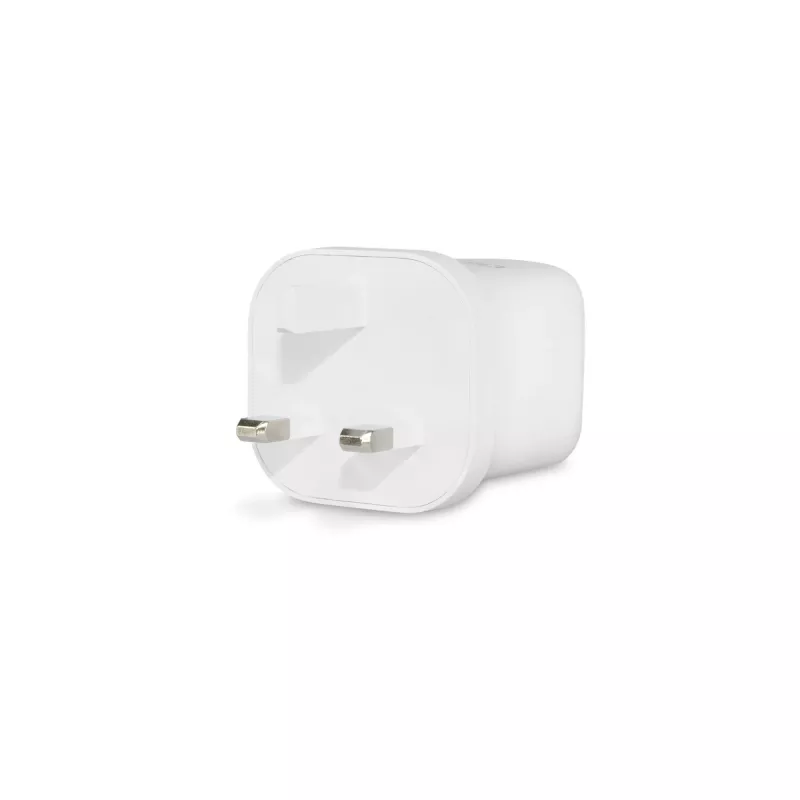 Fuente de alimentación Dicota - compacta, GaN - 65 vatios - 5 A - PD 3.0 - 3 puertos de salida (2 x USB-C, USB)