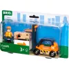 Set de vehículo de juguete y accesorios de vía Ravensburger BRIO 33573 — 4 piezas, multicolor, edad recomendada a partir de 0,3 años