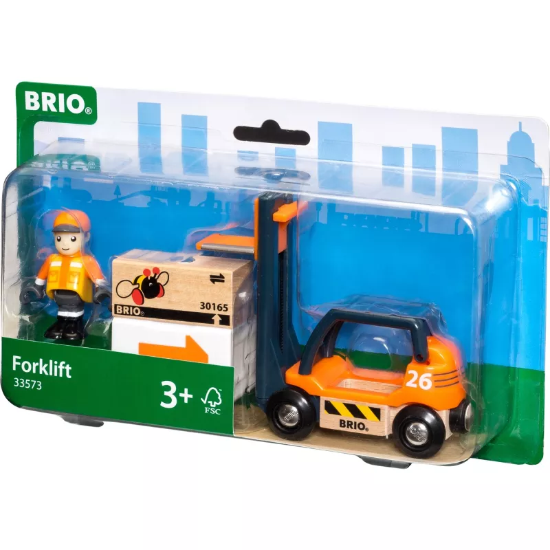 Set de vehículo de juguete y accesorios de vía Ravensburger BRIO 33573 — 4 piezas, multicolor, edad recomendada a partir de 0,3 años