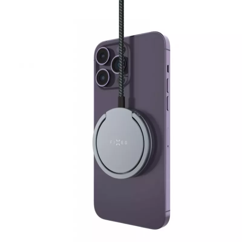 Cargador inalámbrico FIXED MagPad Pro 15W — base Qi magnética para carga rápida